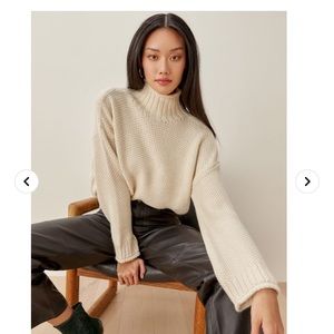 Reformation Poste Turtleneck Sweater